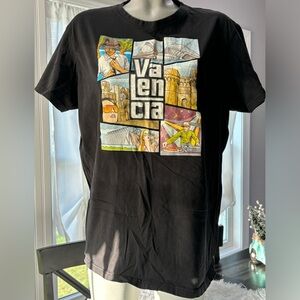 VALENCIA graphic tee T-shirt - Black XL